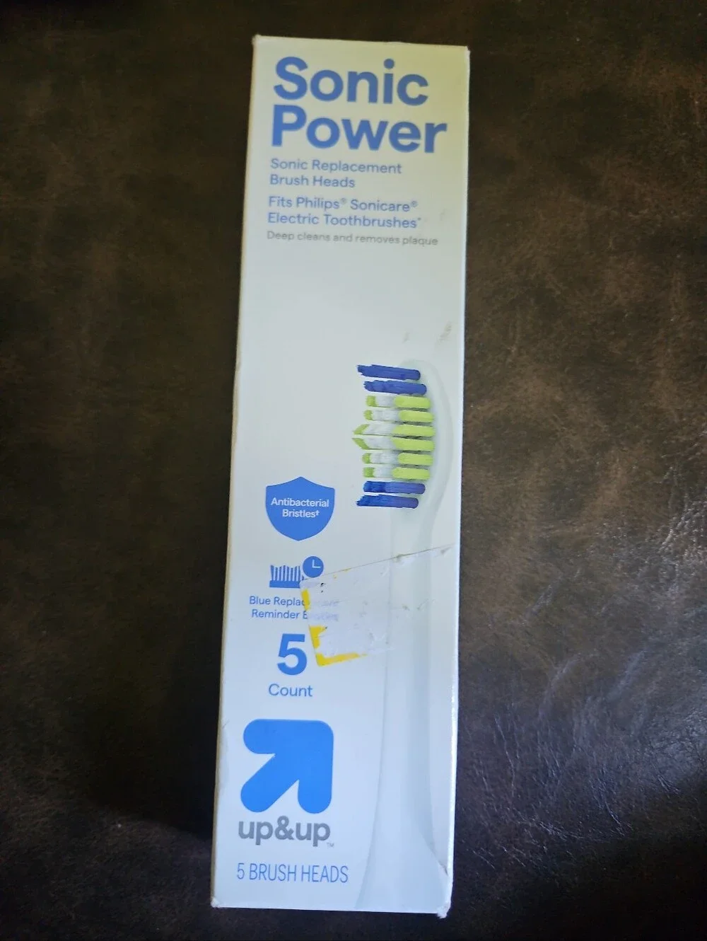 Clearly Clean Sonic Replacement Brush Heads 5pk - up and Up: NEW